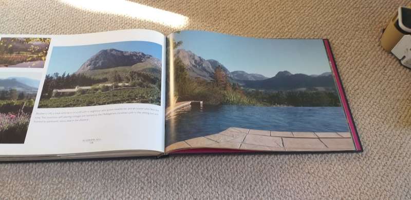 QUALITY COFFEE TABLE BOOK " FRANSCHHOEK-A VALLEY FOR ALL SEASONS "